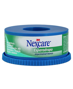 imagem de Esparadrapo nexcare impermeável branco 12mm x 3m - 3M