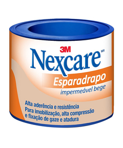 imagem de Esparadrapo nexcare impermeável branco 25mm x 0.9m - 3M