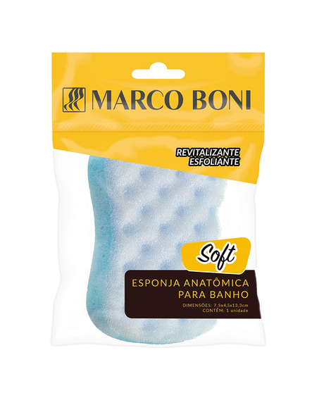 imagem do produto Esponja anatmica revitalizante soft marco boni ref8469 - MARCO BONI