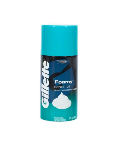 imagem do produto Espuma de barbear gillette foamy sensitive 175ml - PROCTER E GAMBLE