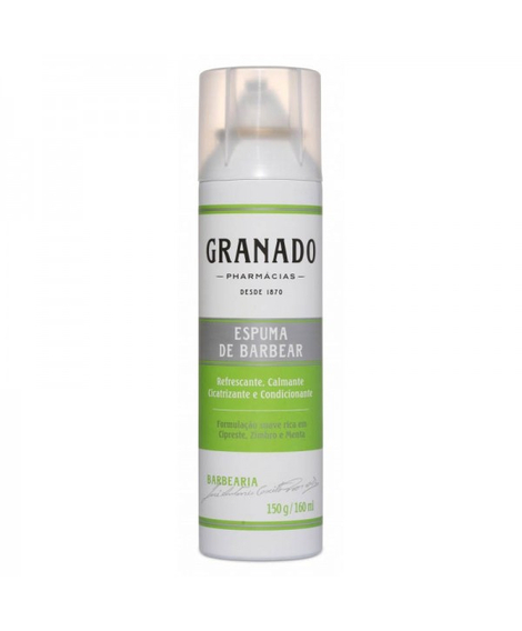 imagem do produto Espuma de barbear granado 160ml - GRANADO