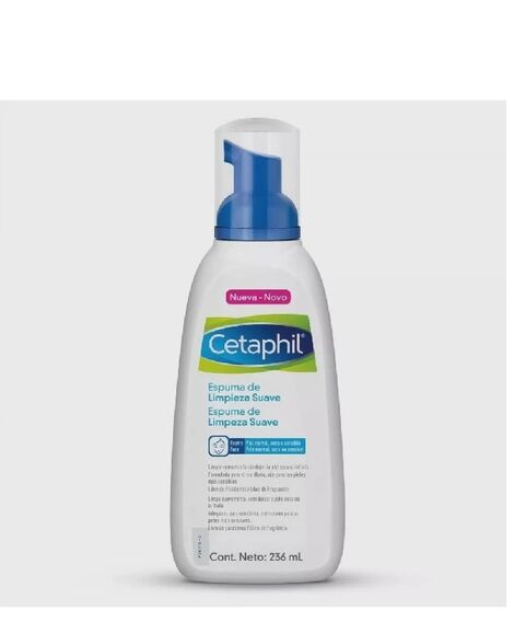 imagem do produto Espuma de limpeza facial cetaphil suave 236ml - GALDERMA