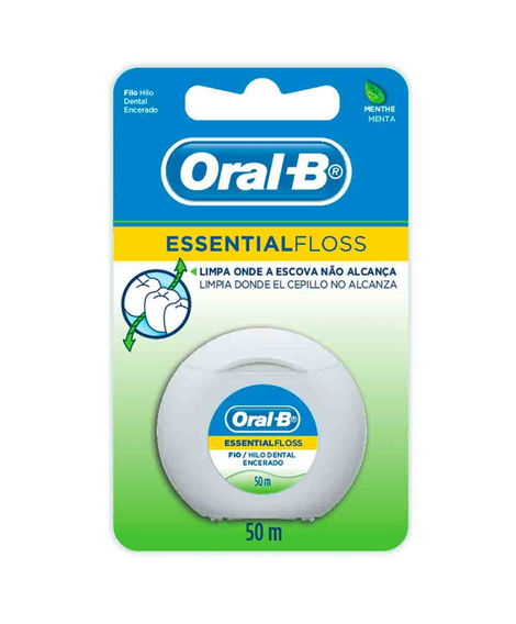 imagem do produto Fio dental oral b essential floss menta 50m - PROCTER E GAMBLE