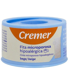 imagem de Fita cremer microporosa branca 2.5cm x 4,5m - CREMER