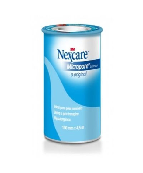 imagem do produto Fita nexcare micropore branco 100mm x 4.5m - 3M