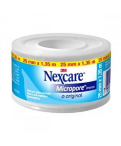 imagem de Fita nexcare micropore branco 25mm x 1.35m - 3M