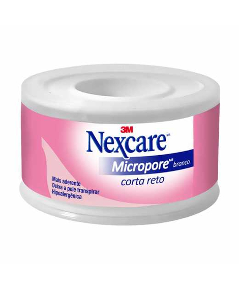 imagem do produto Fita nexcare micropore corte reto 25mm x 45m - 3M