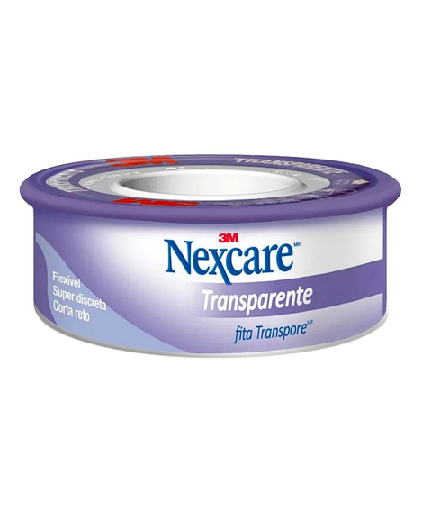 imagem do produto Fita nexcare transpore 12mm x 4.5m - 3M