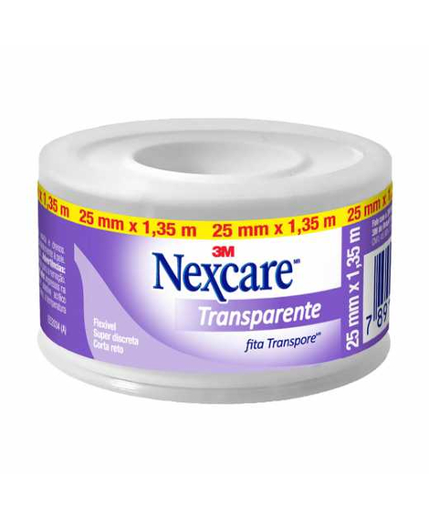 imagem do produto Fita nexcare transpore 25mm x 1.35m - 3M