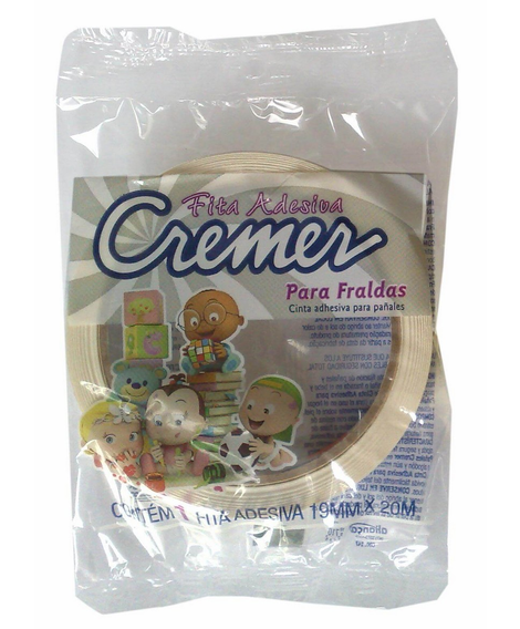 imagem do produto Fita para fralda cremer branca - CREMER