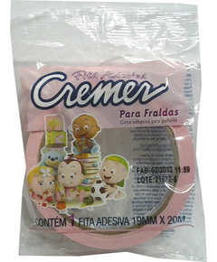 imagem de Fita para fralda cremer rosa - CREMER
