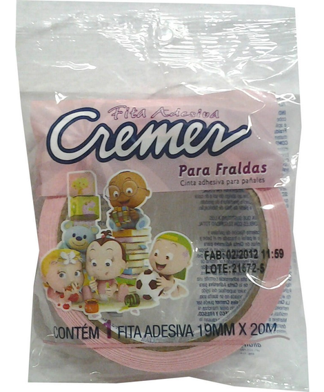 imagem do produto Fita para fralda cremer rosa - CREMER