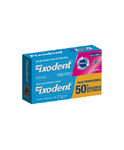 imagem do produto Fixodent original 21g pack com 2 unidades - PROCTER E GAMBLE