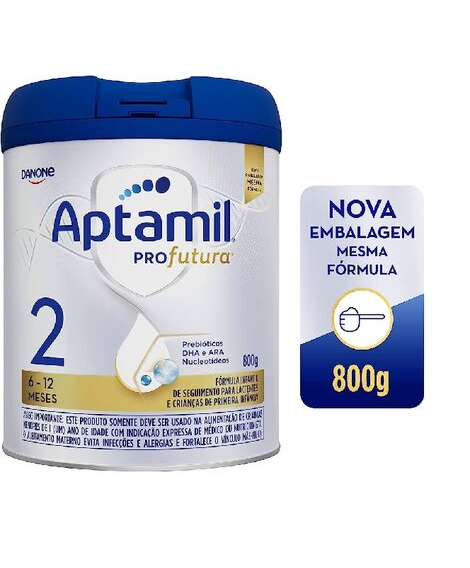 imagem do produto Formula infantil aptamil 2 profutura 800g - DANONE