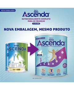 imagem de Formula infantil ascenda baunilha 364g  - NESTLE