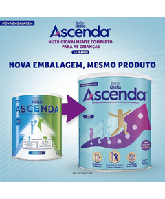 imagem de Formula infantil ascenda sem sabor 800g - NESTLE