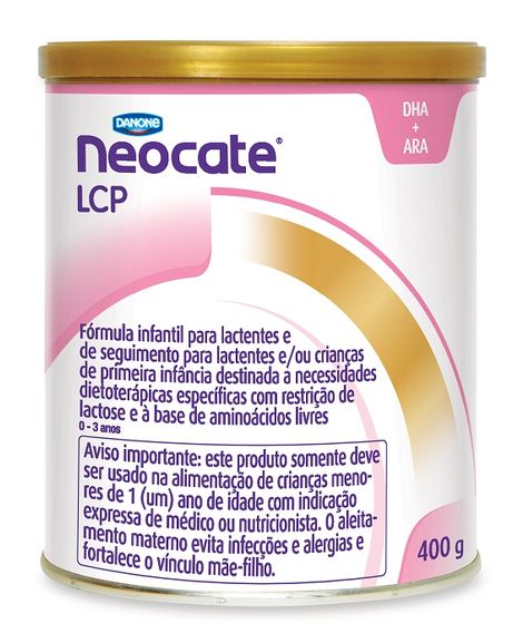 imagem do produto Formula infantil neocate lcp 400g - DANONE
