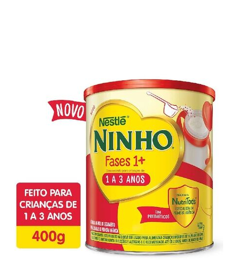 imagem do produto Formula infantil ninho fases 1+ 800g - NESTLE