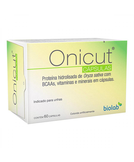 imagem do produto Fortalecedor Onicut 60 Comprimidos - BIOLAB