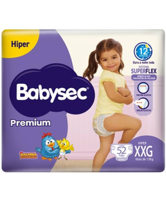 imagem de Fralda babysec premium hiper xxg 52 unidades - SOFTYS