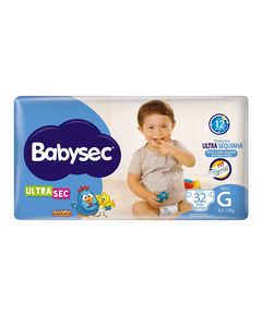 imagem de Fralda babysec ultra mega g 32 unidades - SOFTYS