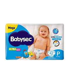 imagem de Fralda babysec ultra mega p 42 unidades - SOFTYS