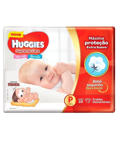 imagem de Fralda huggies supreme care p 28 unidades - KIMBERLY-CLARK