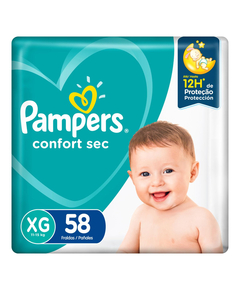imagem de Fralda pampers confort sec super xg 58 unidades - PROCTER E GAMBLE