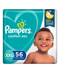 imagem de Fralda pampers confort sec super xxg 56 unidades - PROCTER E GAMBLE