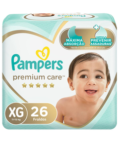 imagem de Fralda pampers premium care mega xg 26 unidades - PROCTER E GAMBLE