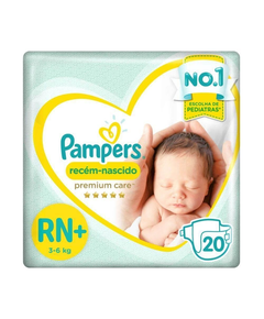 imagem de Fralda pampers premium care rn+ 20 unidades - PROCTER E GAMBLE
