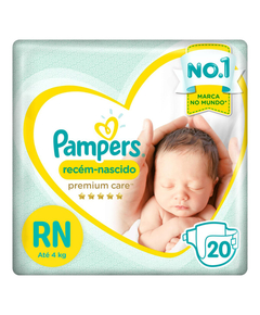 imagem de Fralda pampers premium care rn 20 unidades - PROCTER E GAMBLE
