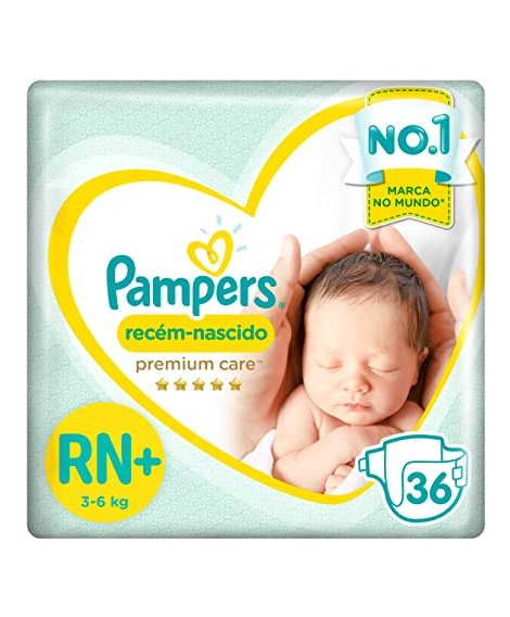 imagem do produto Fralda pampers premium care rn+ 36 unidades - PROCTER E GAMBLE