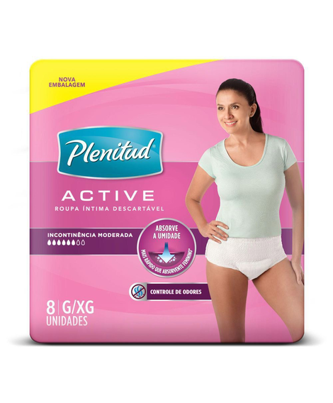 imagem do produto Fralda plenitud femme g/xg 8 unidades - KIMBERLY-CLARK