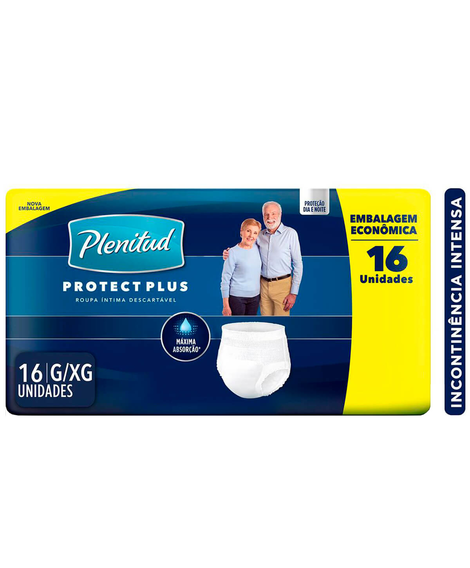 imagem do produto Fralda plenitud protect plus g/xg 16 unidades - KIMBERLY-CLARK