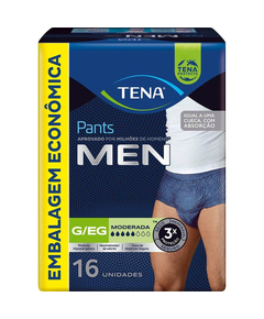imagem de Fralda tena pants men g/eg 16 unidades - TENA