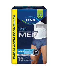 imagem de Fralda tena pants men p/m 16 unidades - TENA