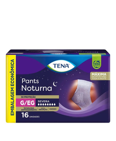 imagem de Fralda tena pants noturna g/eg 16 unidades - TENA