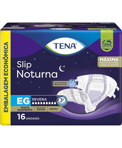 imagem de Fralda tena slip noturna eg 16 unidades - TENA