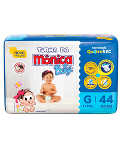 imagem de Fralda turma da monica mega g 44 unidades - ONTEX