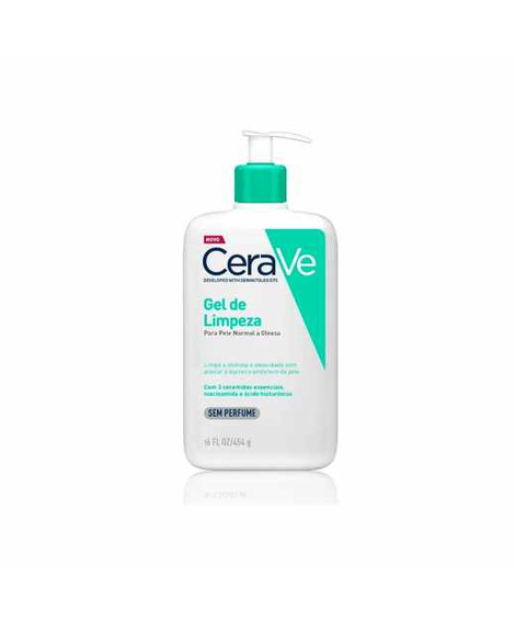 imagem do produto Gel de limpeza cerave 454g - CERAVE