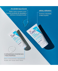 imagem de Gel de limpeza cerave acne control 60g - CERAVE