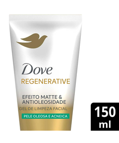 imagem de Gel de limpeza facial dove pele oleosa e acneica 150ml - UNILEVER
