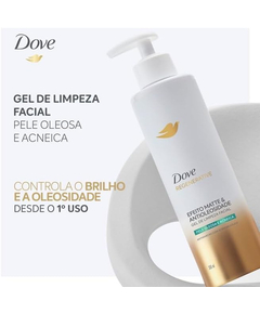 imagem de Gel de limpeza facial dove pele oleosa e acneica 300ml - UNILEVER