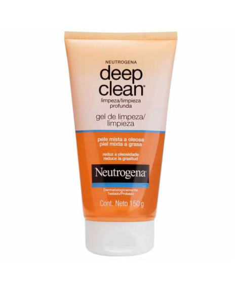 imagem do produto Gel de limpeza neutrogena deep clean 150g - NEUTROGENA
