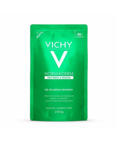 imagem de Gel de limpeza vichy normaderm refil pele mista oleosa 240g - VICHY