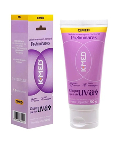 imagem de Gel de massagem corporal preliminares k med uva 50g - CIMED