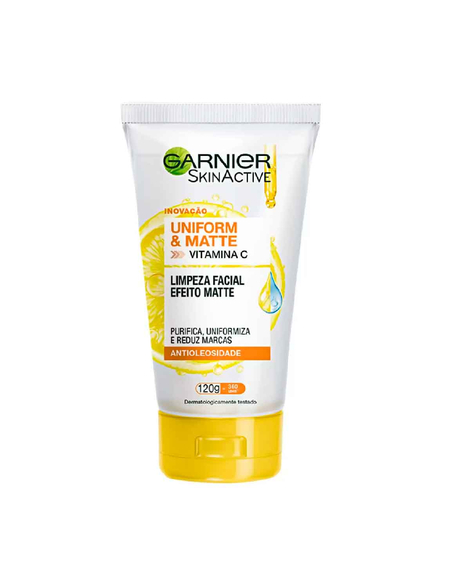 imagem do produto Gel limpeza facial garnier 120g efeito matte - GARNIER