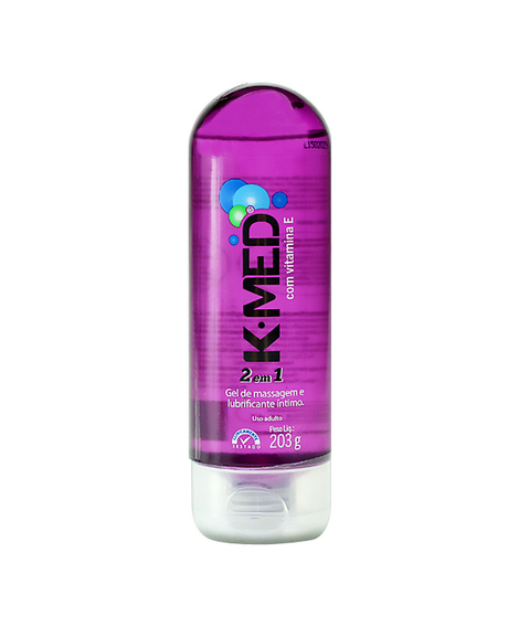 imagem do produto Gel lubrificante intimo k med 2em1 203g - CIMED