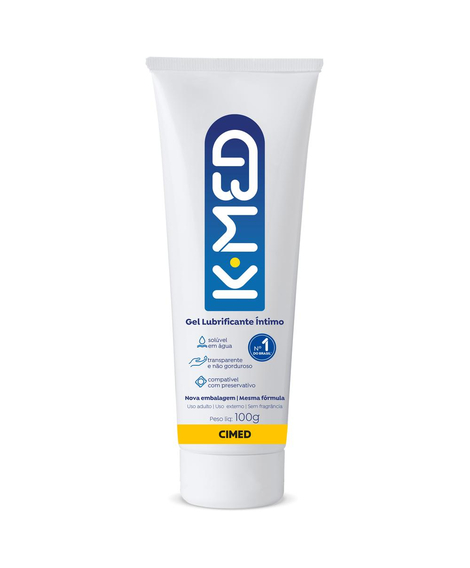 imagem do produto Gel lubrificante intimo k med bisnaga 100g - CIMED